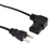アイネックス AC電源ケーブル 極細L型タイプ(0．5m) ACP-05L-BK-イメージ1
