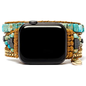 CAPE DIABLO Apple Watch 38-49mm用バンド ターコイズエナジー Mサイズ CD23474AW-イメージ1