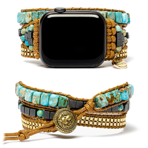 CAPE DIABLO Apple Watch 38-49mm用バンド ターコイズエナジー Mサイズ CD23474AW-イメージ13