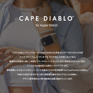 CAPE DIABLO Apple Watch 38-49mm用バンド ターコイズエナジー Mサイズ CD23474AW-イメージ18