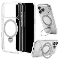 ラスタバナナ iPhone18 Pro/17Pro用 ZEROSAFE SHAFT クリア＊シルバー 9590IP6BZSCLSV