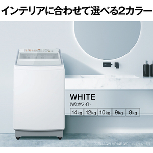 AQUA 全自動洗濯機(インバーター14．0kg) VPシリーズ ホワイト AQW-VP14B(W)-イメージ19