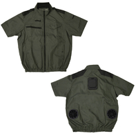 サンコー 冷蔵服半袖(3L) アーミーグリーン TKWE26SGR3L