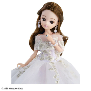 タカラトミー フォトジェニックリカ ハツコ エンドウ ウェディングスタイル ﾌｵﾄｼﾞｴﾆﾂｸﾘｶｳｴﾃﾞｲﾝｸﾞｽﾀｲﾙ-イメージ6