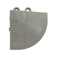 山崎産業 コンドル/エバック 屋外マット ライナーハードマット コーナー グレー FC730JA-3701450