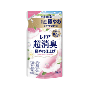 Ｐ＆Ｇ レノア超消臭 極やわ仕上げ ふんわりブロッサムの香り 詰替 330mL FCJ302F-イメージ1