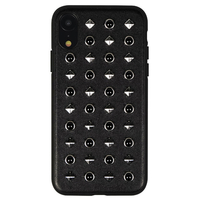 GAZE iPhone XR用ケース Glitter OX シルバー GZ13474I61