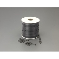 エスコ 平ゴムロープ 金具付 20×2.0mm×100m FCZ7827-EA628WL-420