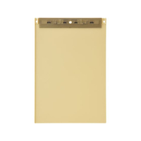 リヒトラブ Mutual 超薄型クリップボードフック穴付 A4 マットイエロー FC341SN-A2067-5