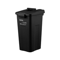 天馬 Boite e-LABO タッチオープンペール 45L ブラック FCF957M-ELB-TOP45 BK