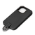 PGA iPhone 15 Pro用PUレザーケース ブラック PG-23BPU01BK-イメージ1