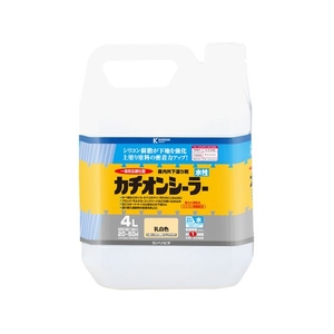 カンペハピオ 水性カチオンシーラー 乳白色 4L FCB671M-イメージ1