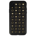 GAZE iPhone XR用ケース Glitter OX ゴールド GZ13475I61