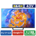 Xiaomi 43V型4K対応液晶 チューナーレススマートテレビ Xiaomi TV A Pro R23Z012A