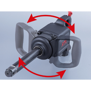 KTC エアインパクトレンチ　２５．４ｓｑ．インパクトレンチ（軽量タイプ）　能力ボルト径３８ｍｍ JAP876-イメージ5