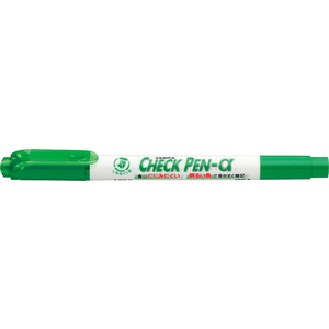 ゼブラ チェックペンα 緑 F179721-WYT20-G-イメージ1
