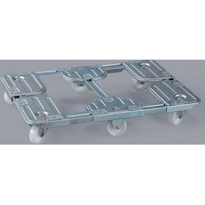 エスコ 730×1050-830×1150mm/500kg ドーリー FCJ236H-EA520AR-42-イメージ2