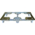 エスコ 730×1050-830×1150mm/500kg ドーリー FCJ236H-EA520AR-42-イメージ1