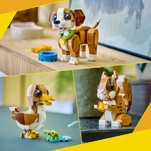 レゴジャパン LEGO クリエイター3in1 31382 いっしょにあそぼ!いたずらっこワンちゃん 31382ｲﾂｼﾖｱｿﾎﾞｲﾀｽﾞﾗﾂｺﾜﾝﾁﾔﾝ-イメージ6