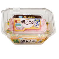 東洋アルミエコー 汁も油も吸いとるカップ スクエア 4色 22枚入 FC150PT