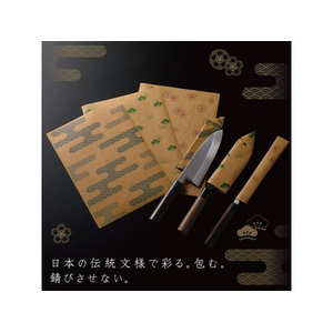 ヒサゴ 錆ニック 気化性防錆紙 刃物用 青海波 FC150SU-KPBH001-イメージ6