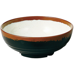 エンテック 長次郎窯 丼 内白マーブル FC73029-AN69W-イメージ1