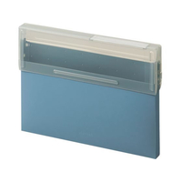 リヒトラブ Mutual コングレスケース A5・ヨコ スレートブルー FCE597U-A2070-11