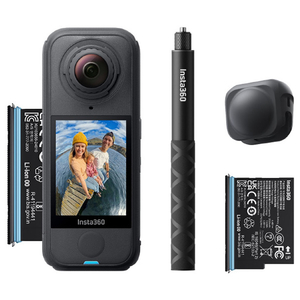 insta360 X4 Airスターターバンドル グラファイトブラック CINSAAFA-SE03-イメージ1
