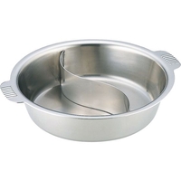 和田助製作所 SW Nbステンレス電磁ちり鍋 2仕切り 26cm FCM8598-017559026