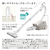 日立 紙パック式パワーブラシ かるパック ベージュ CV-KP90M C-イメージ9