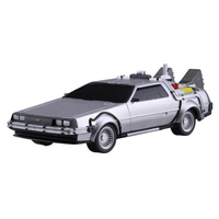 アオシマ 1/43 ムービーメカ No．12 プルバック バック・トゥ・ザ・フューチャー PartII タイムマシン A12ﾊﾞﾂｸﾄｳｻﾞﾌﾕ-ﾁﾔ-ﾃﾞﾛﾘｱﾝ2