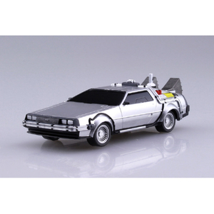 アオシマ 1/43 ムービーメカ No．12 プルバック バック・トゥ・ザ・フューチャー PartII タイムマシン A12ﾊﾞﾂｸﾄｳｻﾞﾌﾕ-ﾁﾔ-ﾃﾞﾛﾘｱﾝ2-イメージ2