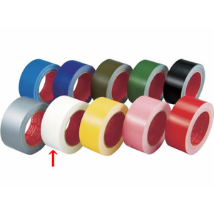 マクセル カラー布粘着テープ25mm ホワイト FC077GD-1953943-イメージ1