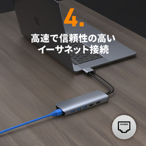 Hyper HyperDrive VIPER 10-in-2 USB-C ハブ HP-HD392GR-イメージ10