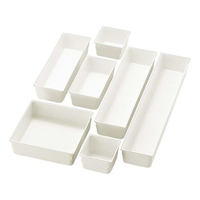 タイガークラウン 引出し整理ケース 7P ホワイト FCF844A-#6002