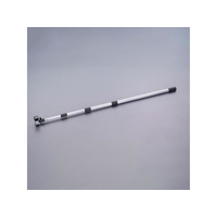 エスコ 1320-5000mm クリップ付伸縮ハンドル FCJ264H-EA598AG-13