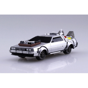 アオシマ 1/43 ムービーメカ No．13 プルバック バック・トゥ・ザ・フューチャー PartIII タイムマシン A13ﾊﾞﾂｸﾄｳｻﾞﾌﾕ-ﾁﾔ-ﾃﾞﾛﾘｱﾝ3-イメージ3