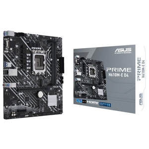 ASUS Intel H610チップセット搭載マザーボード PRIMEシリーズ PRIME/H610M-E/D4-イメージ1
