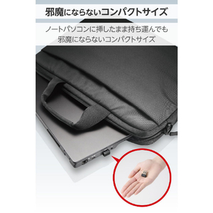 エレコム Wi-Fi 6 USB 480Mbps対応 600Mbps小型無線LANアダプター ブラック WDC-X600DU2M-B-イメージ4