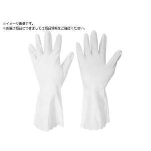 ミドリ安全 塩ビ手袋 薄手 ベルテ114W 白 10双 S FCD266E-2522362-イメージ1