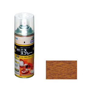 アサヒペン ニススプレー 420ml ゴールデンオーク FC207PK-イメージ1
