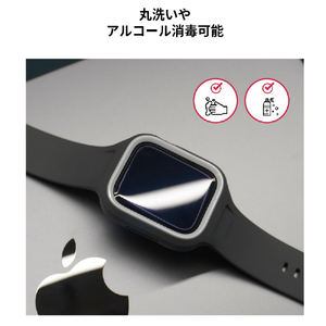 araree Apple Watch 40/41mm用ケース一体型バンド Duple Pro ホワイト AR26477AW-イメージ8