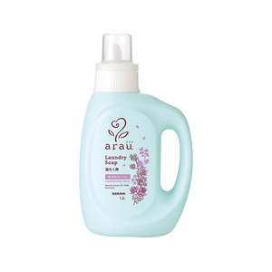 サラヤ アラウ 洗たくせっけん ゼラニウム 本体 1200mL FCK072C-イメージ1