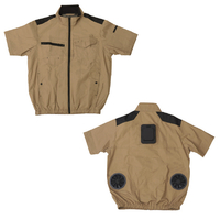 サンコー 冷蔵服半袖(3L) サンドカーキ TKWE26SJU3L