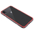 GAZE iPhone XR用ケース Aluminum Bumper Razor Fit ブラックレッド GZ13477I61-イメージ3