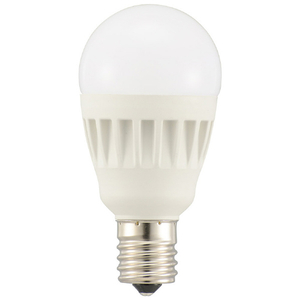 オーム電機 LED電球 E17口金 全光束780lm(6．1W小形電球広配光タイプ) 電球色相当 LDA6L-G-E17 IS51-イメージ2