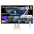 LGエレクトロニクス 31．5型液晶ディスプレイ LG SMART Monitor ホワイト 32SR50FW