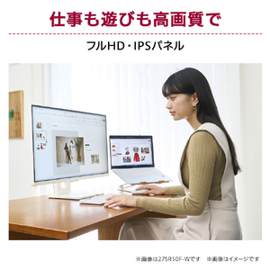 LGエレクトロニクス 31．5型液晶ディスプレイ LG SMART Monitor ホワイト 32SR50F-W-イメージ4