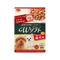日本ペットフード Wソフト 成犬用 ビーフ・チーズやわらかささみ添 FC553RW