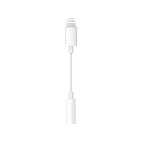 Apple Lightning - 3．5 mmヘッドフォンジャックアダプタ MMX62J/A